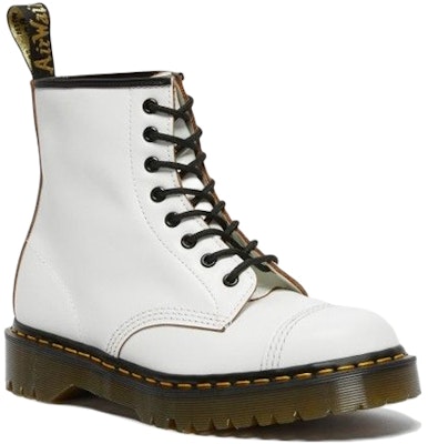Dr. Martens 1460 Bex Made in England Toe Cap Lace Up Boots 'White' 27386100 Order Dr. Martens 1460 Bex Made in England Toe Cap Lace Up Boots 'White' 27386100