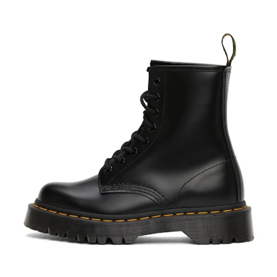 Dr. Martens 1460 Bex Smooth Leather Platform Boot 'Black'
