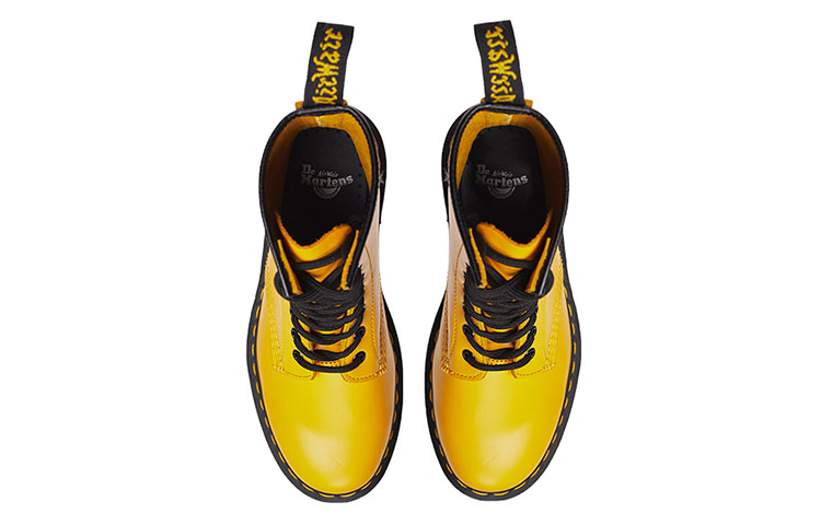 Lookbook Dr. Martens 1460 Seri Warna Sepatu Boots Unisex Kuning 24614700
