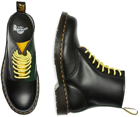 Dr. Martens 1460 Contrast Smooth Leather Lace Up Boots 'Black' 27287001 Shop Dr. Martens 1460 Contrast Smooth Leather Lace Up Boots 'Black' 27287001