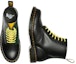 Shop Dr. Martens 1460 But Kulit Licin Hitam Bertali 'Black' 27287001