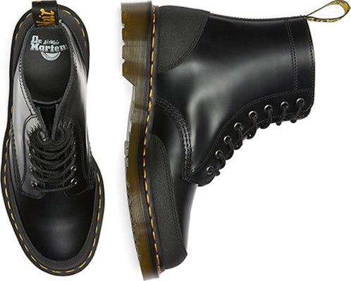 Dr. Martens 1460 Guard Panel Leather Lace Up Boots 'Black' 27466001 Shop Dr. Martens 1460 Guard Panel Leather Lace Up Boots 'Black' 27466001