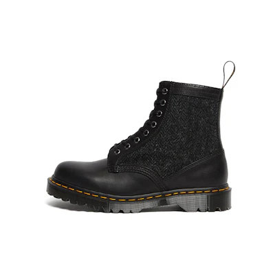 Dr. Martens 1460 Harris Tweed 'Black'