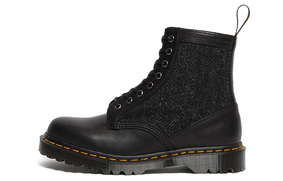 Dr. Martens 1460 Harris Tweed 'Black' 26071001