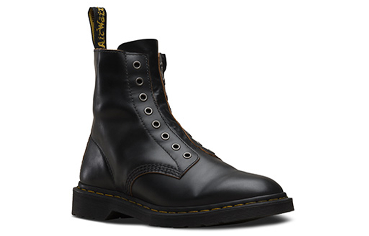 Order Dr. Martens 1460 Boots Tanpa Tali Hitam Gaya Pasangan 24555001