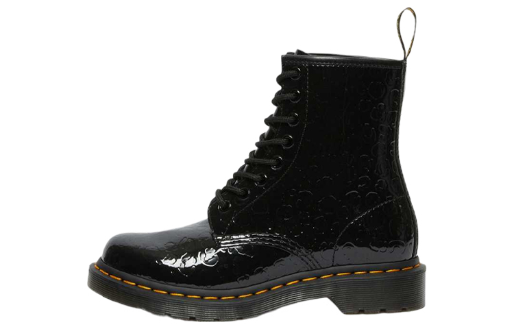 Dr. Martens 1460 Leather 'Black Leopard Emboss'