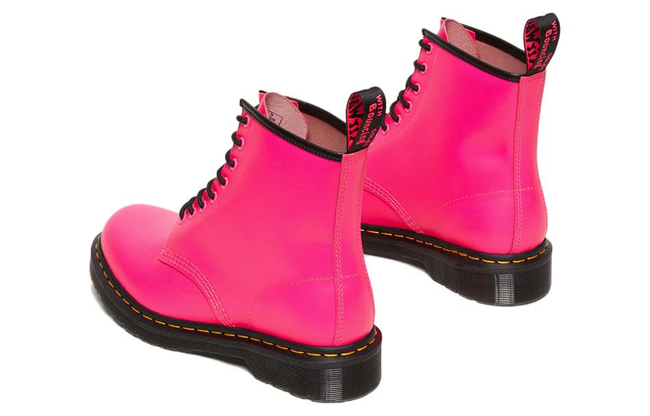 Dr. Martens 1460 Leather 'Fashion Warm Short Boot Pink' 圖 5