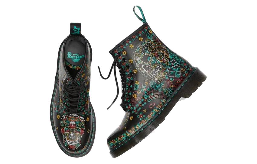 Dr. Martens 1460 Leather 'Skull Pattern' 圖 5