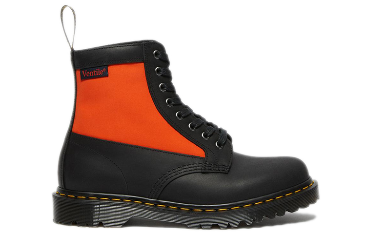Dr. Martens 1460 Leather Non-Slip Breathable Casual Martin boots Unisex Black 圖 2