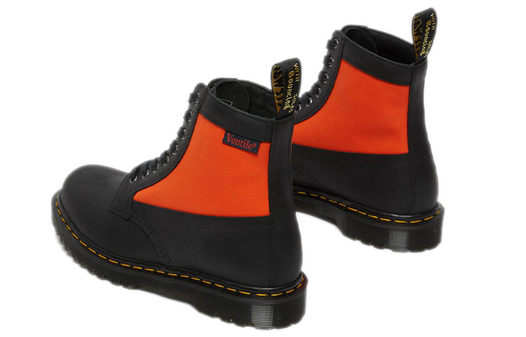 Dr. Martens 1460 Leather Non-Slip Breathable Casual Martin boots Unisex Black 圖 6