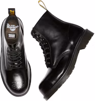 Details for Bottes Dr. Martens 1460 en cuir à embout acier « Noir » 41001001