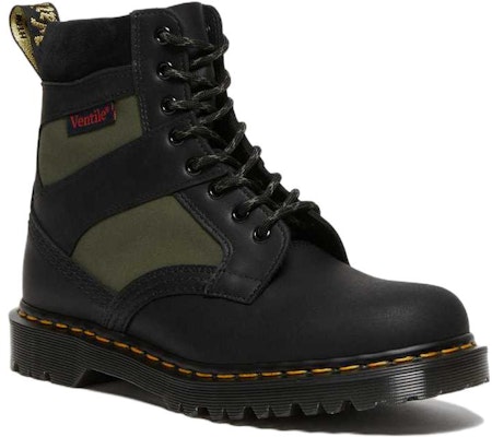 Dr. Martens 1460 Made in England Padded Panel Lace Up Boots 'Black Olive' 27754002 Order Dr. Martens 1460 Made in England Padded Panel Lace Up Boots 'Black Olive' 27754002