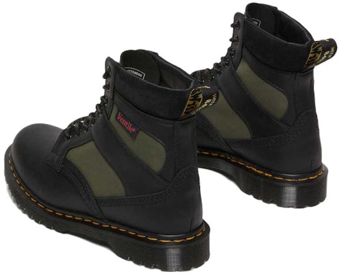 Dr. Martens 1460 Made in England Padded Panel Lace Up Boots 'Black Olive' 27754002 Shop Dr. Martens 1460 Made in England Padded Panel Lace Up Boots 'Black Olive' 27754002