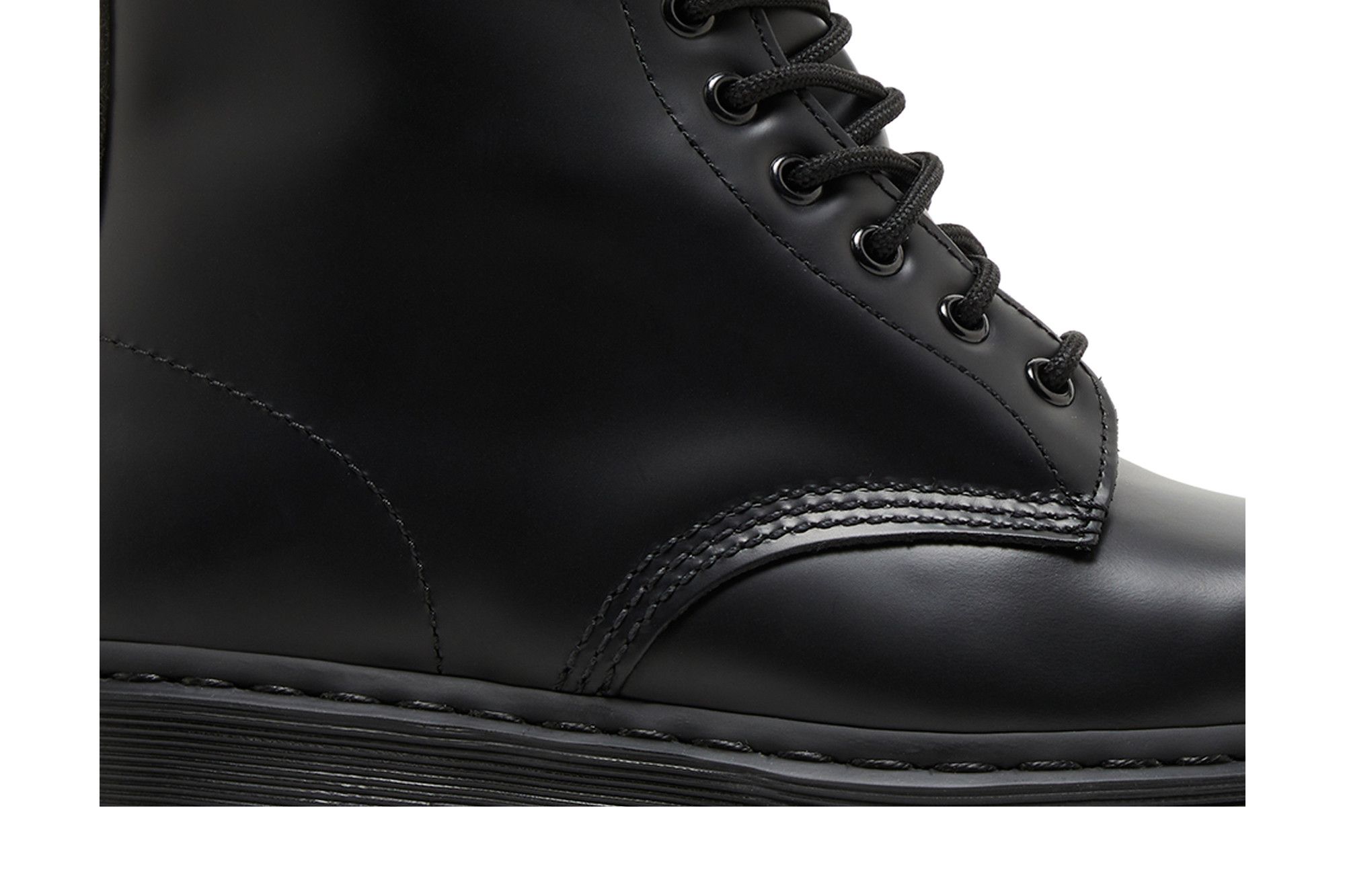 Order Dr. Martens 1460 Mono Glad Leer ''Zwart'' 14353001