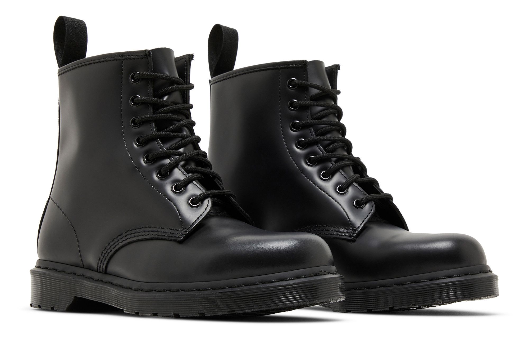 Cheap Dr. Martens 1460 Mono Glad Leer ''Zwart'' 14353001