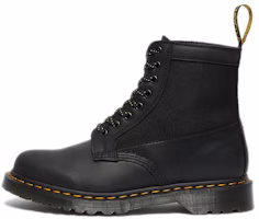 Dr. Martens 1460 Panel Leather Lace Boots Black/Yellow 26912001 Dr. Martens 1460 Panel Leather Lace Boots Black/Yellow 26912001