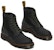 Dr. Martens 1460 Kasut Kulit Panel Hitam/Kuning Bertali 26912001