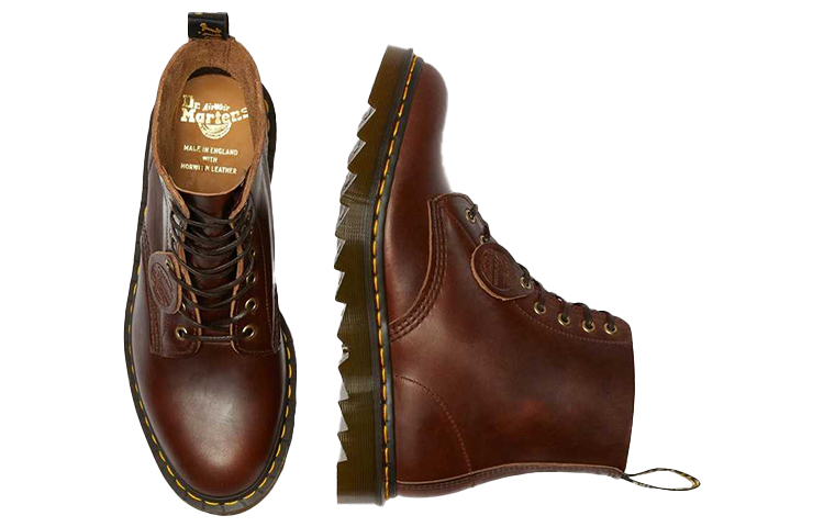 Lookbook Dr.Martens/馬汀博士 1460 Pascal 馬丁靴 情侶款 紅棕