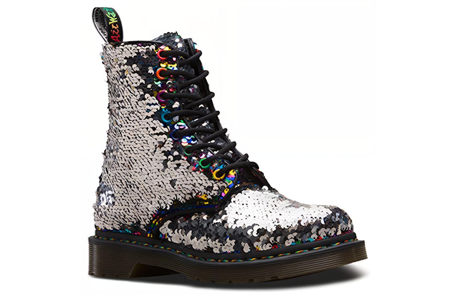 Lookbook Dr. Martens 1460 Pascal 'Sequin Black Rainbow' 24594980