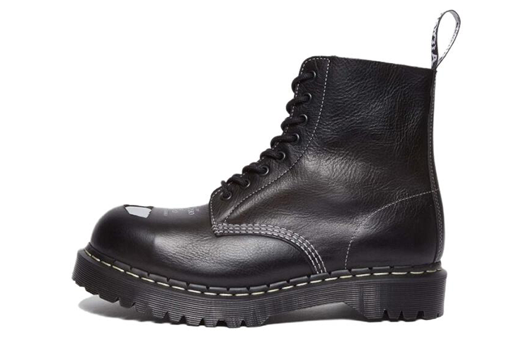 Order Dr. Martens 馬汀博士 1460 Pascal Bex 外露鋼頭繫帶靴「Black Overdrive」 31502001