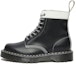 Buy Dr. Martens 1460 Pascal Bex Kulit Butang Tali Kontras 'Hitam' 27336009
