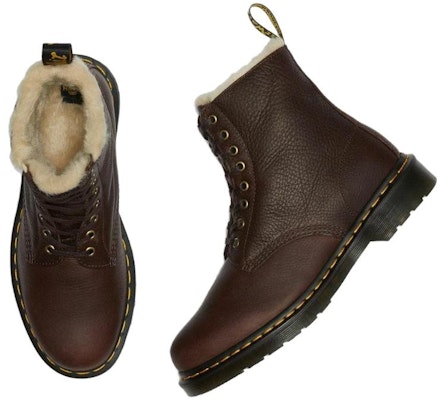 Dr. Martens 1460 Pascal Faux Fur Lined Boots Brown 26225257 Purchase Dr. Martens 1460 Pascal Faux Fur Lined Boots Brown 26225257