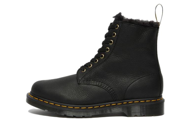 Buy Dr. Martens 1460 Pascal Berbulu Sepatu Retro Martin Unisex Hitam 25533001