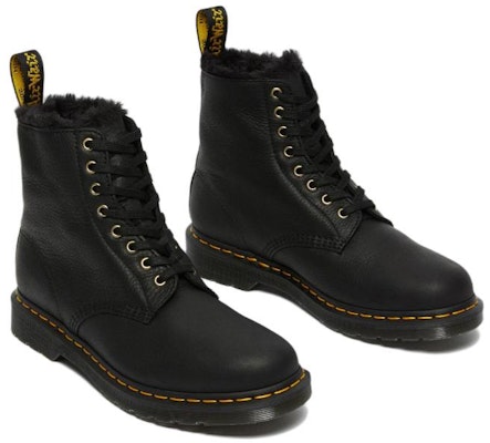 Dr. Martens 1460 Pascal Berbulu Sepatu Retro Martin Unisex Hitam 25533001 Lookbook Dr. Martens 1460 Pascal Berbulu Sepatu Retro Martin Unisex Hitam 25533001