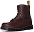Order Botas de Cuero Genuino Dr. Martens 1460 Pascal Rojo/Marrón 24993257