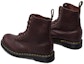 Shop Botas de Cuero Genuino Dr. Martens 1460 Pascal Rojo/Marrón 24993257