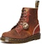 Order Dr. Martens 1460 Pascal Buatan England Kulit But 'Coklat Pertengahan' 30608486