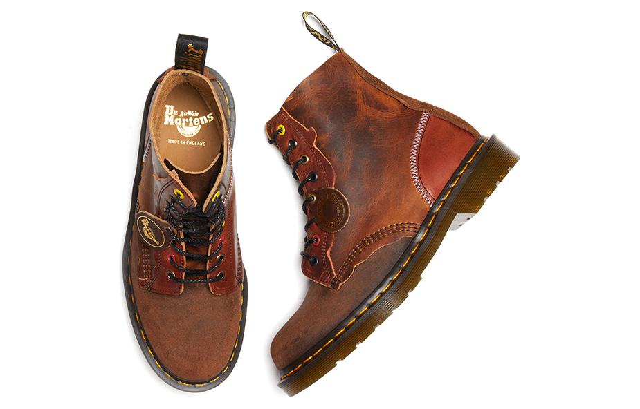Purchase Dr. Martens 1460 Pascal Buatan England Kulit But 'Coklat Pertengahan' 30608486