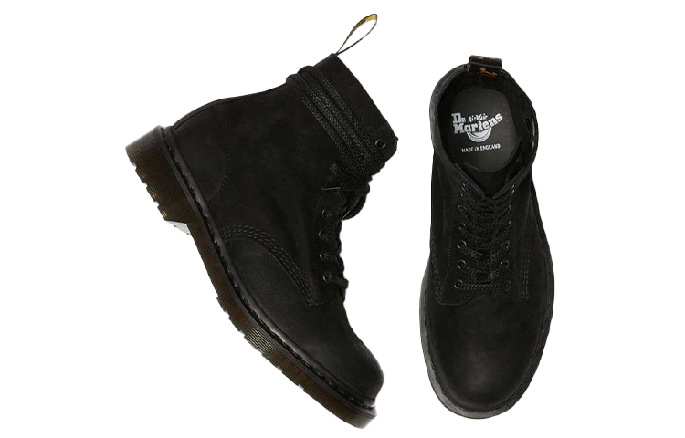 Shop Dr. Martens 1460 Pascal Made In England Titan Leather Boots 'Black' 25574001