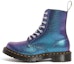 Buy Dr. Martens 1460 Pascal Kulit Metallic Corak Buaya 'Ungu Biru' 25724400