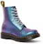 Order Dr. Martens 1460 Pascal Kulit Metallic Corak Buaya 'Ungu Biru' 25724400