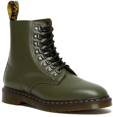 Dr. Martens 1460 Pascal Verso Stylish Simplicity waterproof Wear-resistant Mid Tops Martin boots Couple Style Green 26966272 Lookbook Dr. Martens 1460 Pascal Verso Stylish Simplicity waterproof Wear-resistant Mid Tops Martin boots Couple Style Green 26966272