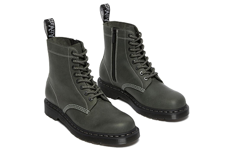 Lookbook Dr. Martens 1460 Pascal Zip Boot 'Coklat Gelap' 26673365