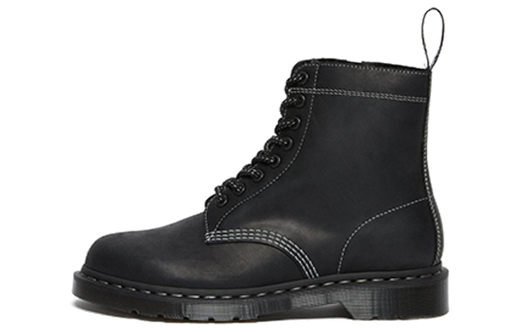 Dr. Martens 1460 Pascal Zip Leather Boots 'Black'