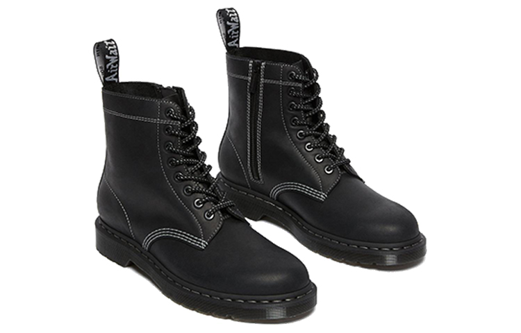 Dr. Martens 1460 Pascal Zip Leather Boots 'Black' 圖 3