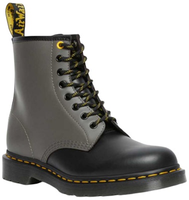 Dr. Martens 1460 Sepatu Boot Kulit Clash Abu-Hitam Tali 27538001 Order Dr. Martens 1460 Sepatu Boot Kulit Clash Abu-Hitam Tali 27538001