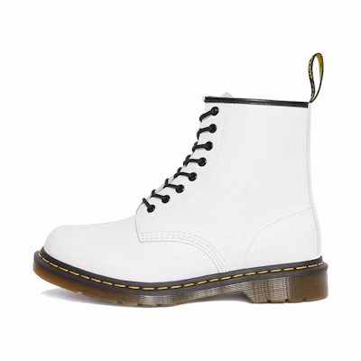 Dr. Martens 1460 Smooth Leather Lace Up Boot 'White'