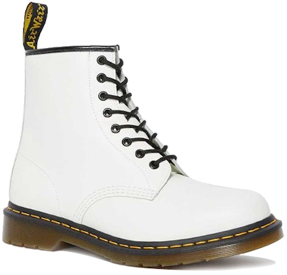Dr. Martens 1460 Smooth Leather Lace Up Boot 'White' 11822100 Lookbook Dr. Martens 1460 Smooth Leather Lace Up Boot 'White' 11822100