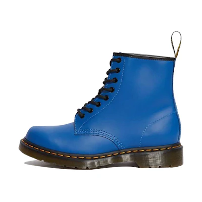 Dr. Martens 1460 Smooth Leather Lace Up Boot Blue
