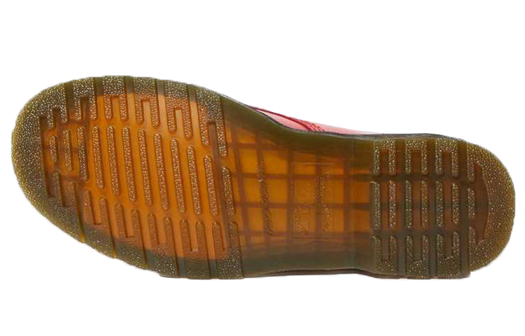 Dr. Martens 1460 Smooth Leather Lace Up Boots 'Red Black' 圖 5