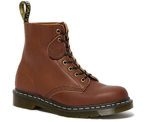 Dr. Martens 1460 Veg Tan Leather Lace Up Boots 'Brown' 26053220 Order Dr. Martens 1460 Veg Tan Leather Lace Up Boots 'Brown' 26053220