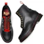 Purchase Dr. Martens 1460 Anno del Coniglio Stivali in Pelle ''Nero Rosso'' 30556004