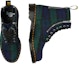 Lookbook Dr. Martens 1460 Zip Tartan But Kerut 'Biru Hijau' 26212758