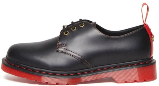 Dr. Martens 1461 Tahun Arnab Kasut Kulit Oxford 'Hitam Merah' 30555004 Buy Dr. Martens 1461 Tahun Arnab Kasut Kulit Oxford 'Hitam Merah' 30555004