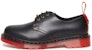 Dr. Martens 1461 Tahun Arnab Kasut Kulit Oxford 'Hitam Merah' 30555004