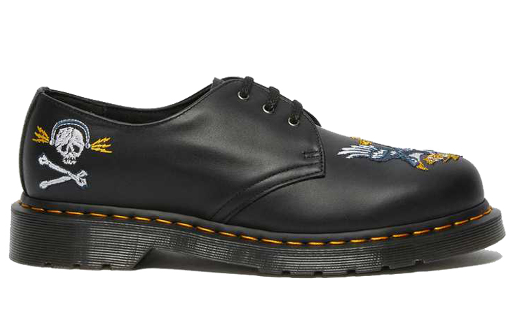 Dr. Martens 1461 'Black Embroidered' 圖 2